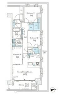 ライトテラス世田谷砧の物件間取画像