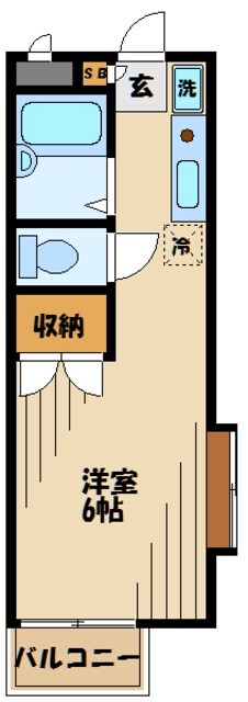 エステート千歳烏山の物件間取画像