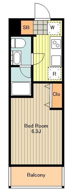 カリーノ西国分寺の物件間取画像