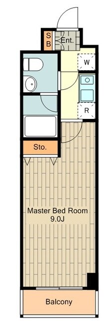 ヴェルデスの物件間取画像