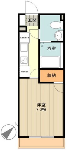 ヴィラ フローリッシュの物件間取画像
