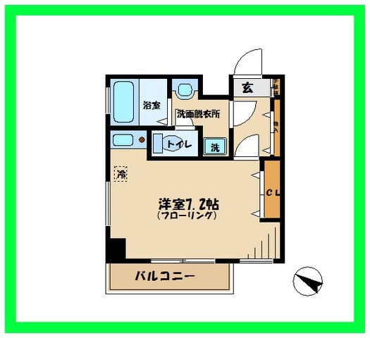 聖蹟Rioの物件間取画像
