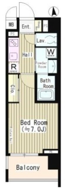 コーボック桜ヶ丘の物件間取画像