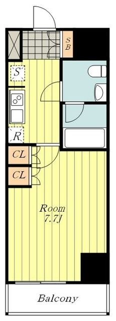 AZEST立川IIの物件間取画像