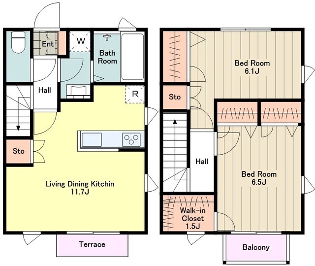 メモ・フローラの物件間取画像