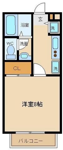 アルブル府中の物件間取画像