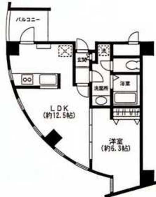 ウィルテラス新代田の物件間取画像