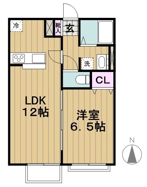 コーラルステージ等々力の物件間取画像