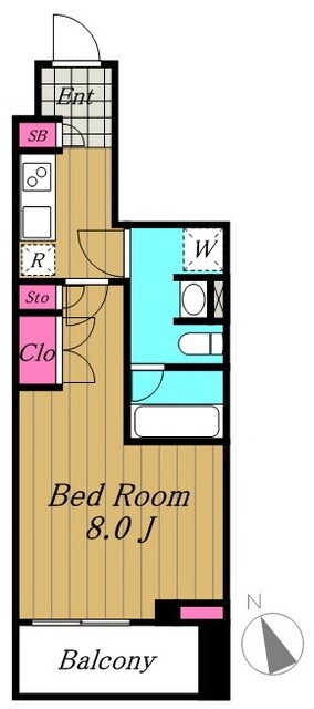 ステージグランデ用賀アジールコートの物件間取画像