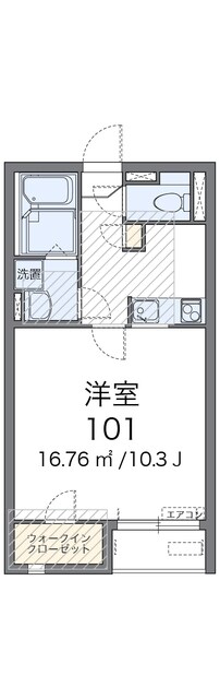 レオネクストフロレゾンAの物件間取画像