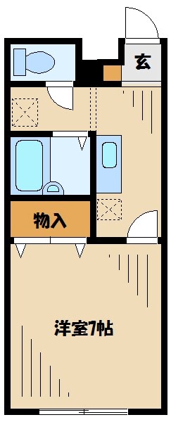 アムール琴の物件間取画像