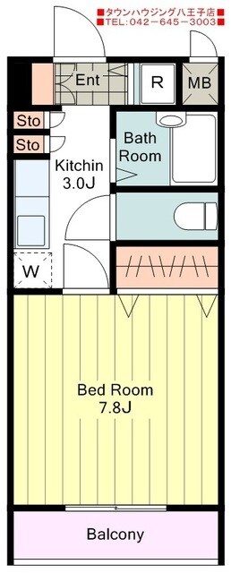 INOUEビルの物件間取画像