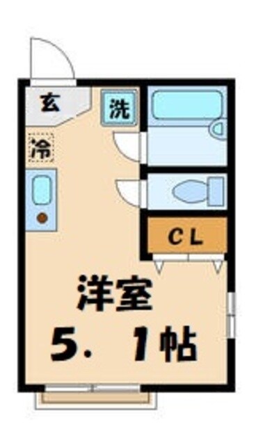 ブリランテ聖蹟の物件間取画像