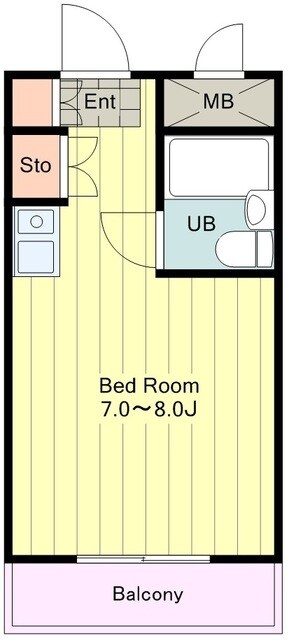 メゾン・ド・ノア大和田の物件間取画像