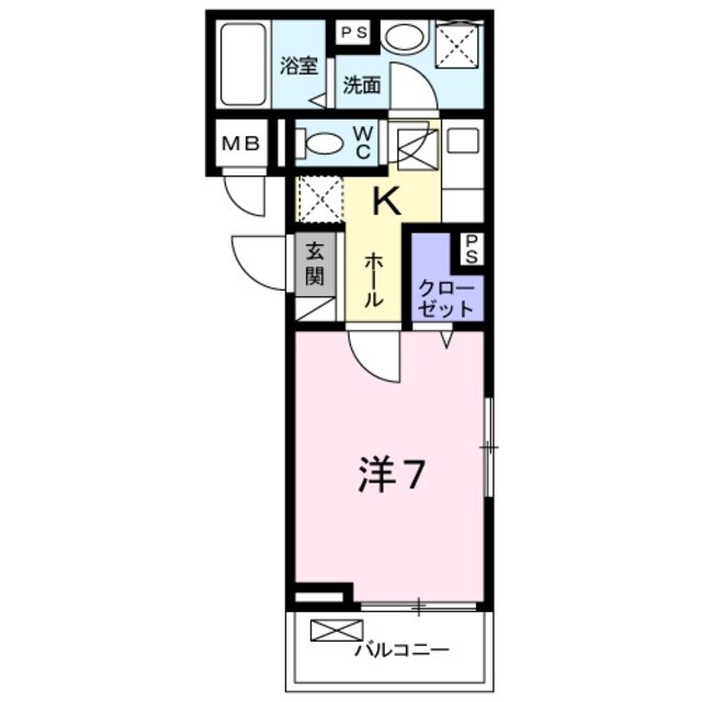 グレイス コルソの物件間取画像