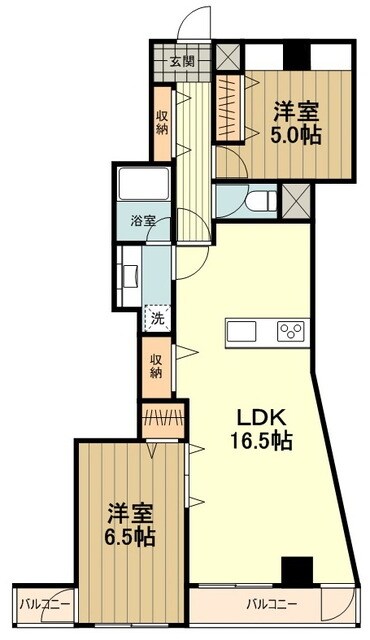 ミルキーウェイの物件間取画像