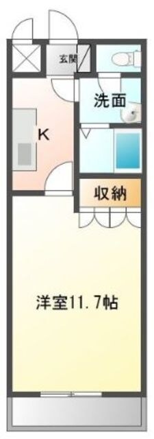 アイビーハイムの物件間取画像