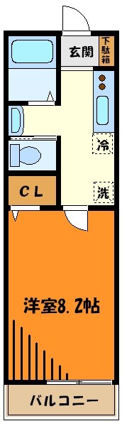 サンセールの物件間取画像