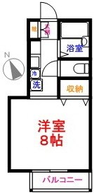 玉二ハイツの物件間取画像