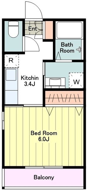 Smart space昭島の物件間取画像
