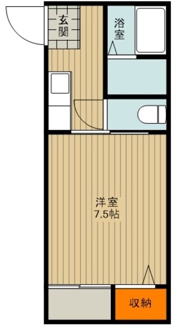 アップルパイONEの物件間取画像
