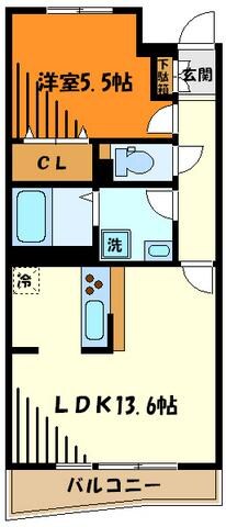 プレミアムコートみなみ野IIの物件間取画像