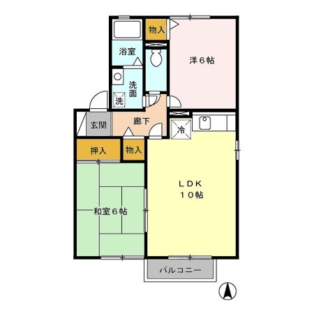 タウンホーム楓葵の物件間取画像