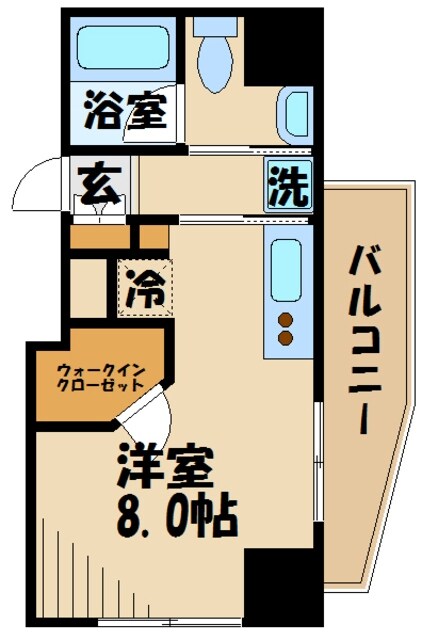 スパシエ国立矢川ステーションプラザの物件間取画像