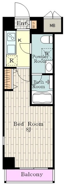 LUMEED立川の物件間取画像