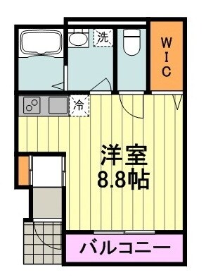 OREO国立(オレオ国立)の物件間取画像