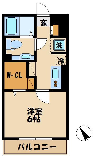 サニーコートの物件間取画像