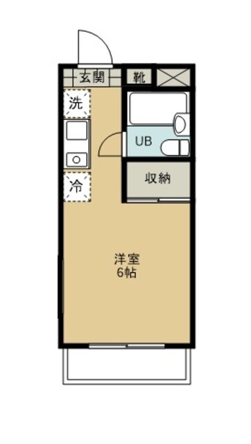 メゾン・ド・ラポールの物件間取画像