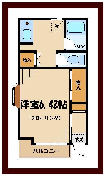 コウズィプレイスの物件間取画像