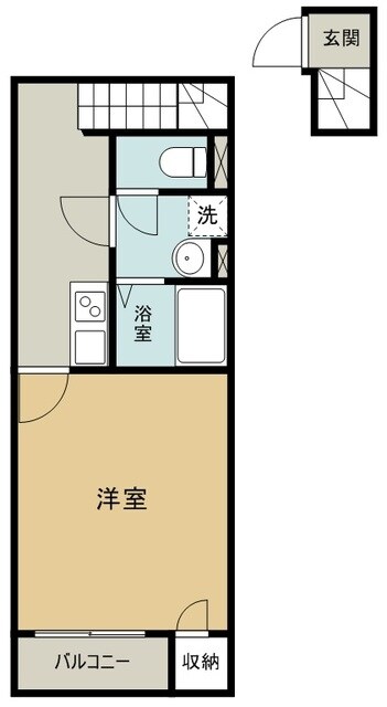 クレイノHIROの物件間取画像