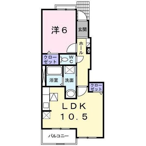 ブリリアント Kの物件間取画像