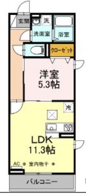 グレーヌメゾンの物件間取画像