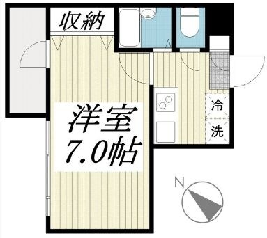 アプレシティ国分寺の物件間取画像