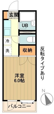 アーバンライフ立川の物件間取画像
