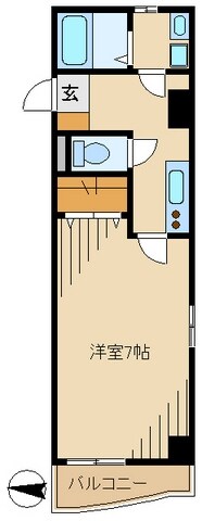 マーベラス国分寺の物件間取画像