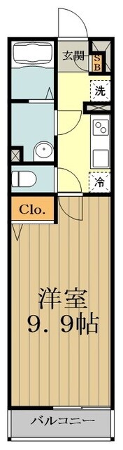 リブリメープルリーフの物件間取画像