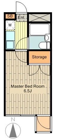メゾンブランシュの物件間取画像