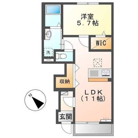 クオリアの物件間取画像