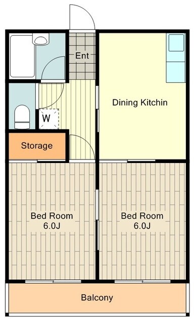 ホーエイハイムの物件間取画像