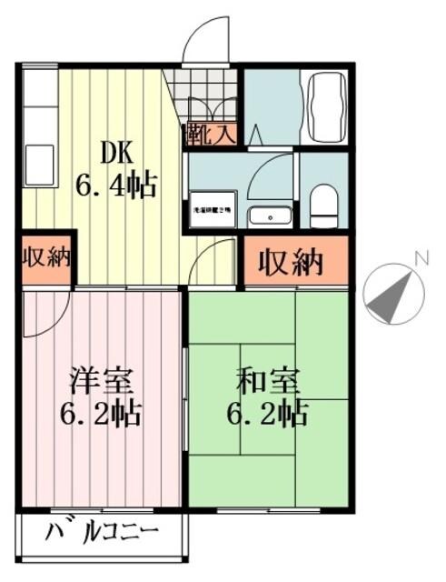アネックス壱番館の物件間取画像