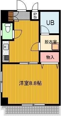 ドミール奈賀の物件間取画像