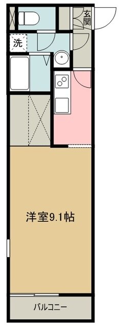 レオネクストサンモール向原の物件間取画像