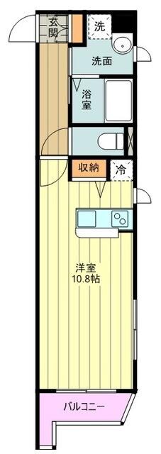 レジス立川曙町の物件間取画像