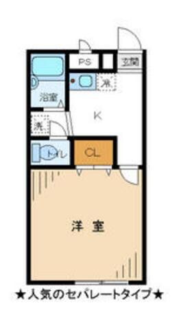 プレジール宮ノ前の物件間取画像