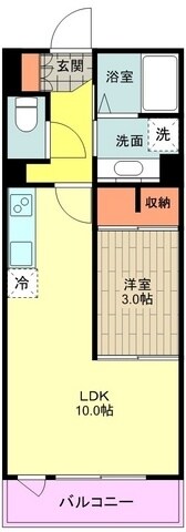 フォンティーヌ柏の物件間取画像