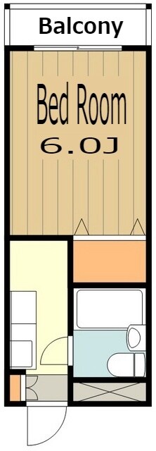 パピヨン大南の物件間取画像